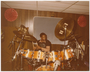 Jellybean Johnson on drums, Flyte Tyme