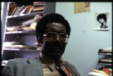 John Blassingame in office, Yale University, 1979. (Notebook 4)