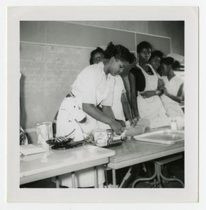 Young Women Baking