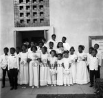 Children in white, Los Angeles, 1972