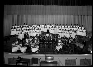 Cardozo High School Orchestra and Chorus, May, 1960 [cellulose acetate photonegative]