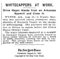 Black Workers Driven from Sawmill Jobs