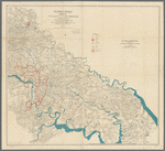 Map of the vicinity of Richmond and part of the Peninsula