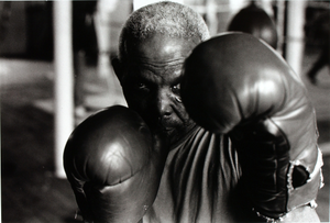 Unidentified Boxer, Silver Fox Gym, Ancoats, Manchester, UK