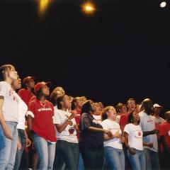 UW Gospel Choir performs during 2004 MCOR