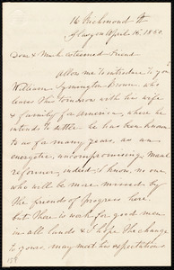 Letter from Catherine Paton, 16 Richmond St., Glasgow, [Scotland], to Anne Warren Weston, April 15, 1850