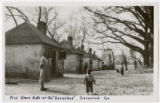 Slave quarters at the Hermitage plantation in Savannah