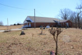 Mt. Zion CME: view of church and cemetery