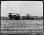 Grading machinery used for construction of the 1904 World's Fair