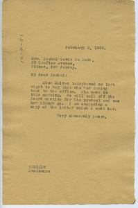 Letter from W. E. B. Du Bois to N.A.A.C.P.