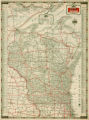 Sinclair 1933 Official Road Map, Wisconsin