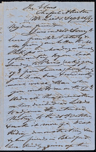 Letter from Joseph Lupton, Leeds, [England], to William Lloyd Garrison, Sept[ember] 26, 1867