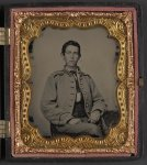 [Unidentified young soldier in Confederate infantry uniform]