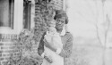 Personal. Ruth Davis, 2 months old. Unidentified woman