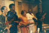 Maya Angelou and others receiving awards