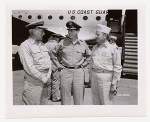 Kadena Air Force Base Coast Guard Officials