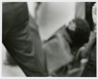 Black student protest in Wilbur Cross Library