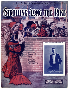 Strolling 'long the pike / words by Felix F. Feist