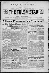 The Tulsa Star (Tulsa, Okla.), Vol. 3, No. 9, Ed. 1, Saturday, January 2, 1915 Tulsa, Okla., Star
