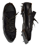 Baseball shoes worn by Jimmie Crutchfield of the Pittsburgh Crawfords