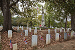 A portion of Greenwood Cemetery devoted to Confederate dead from the U.S. Civil War of the 1860s in Shreveport, the third-largest city (behind New Orleans and Baton Rouge) in the southern U.S. state of Louisiana