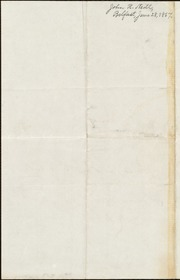 Letter to] My Dear Mr. Garrison [manuscript