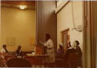 YWCA Event, 1987, Thelma Caldwell and Ollie Reynolds