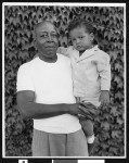 Pettis Perry and his son, circa 1951/1960, Los Angeles