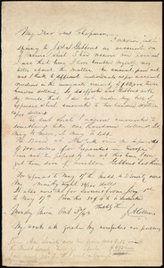 Letter from John Anderson Collins to Maria Weston Chapman, Monday morn., Oct 2'd / [18]43