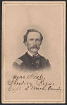 [Captain Theodore Reese of Co. F, 3rd Michigan Cavalry Regiment, in uniform]