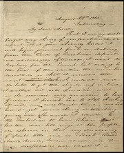 Letter to] My dear Anne [manuscript