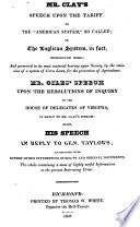 Political miscellanies