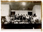 Photograph: Group Portrait, Unidentified People In A Church