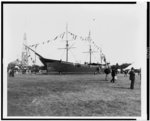 [Encampment of the G.A.R. in Washington, D.C., with replica of ship]