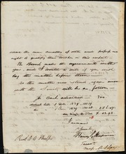 Letter to] Dear Sir [manuscript