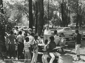 Children at ANIC picnic