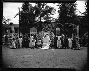 Miss Anna Jackson's May Day, 1942 [cellulose acetate photonegative]