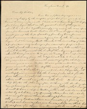 Letter to] Dear Miss Weston [manuscript