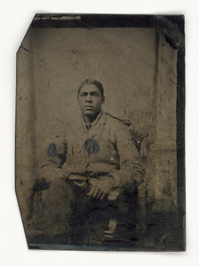 Tintype of a man