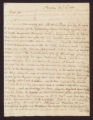 Thumbnail for Letter; 24 Dec. 1769, from J(oh)n Drayton, So(uth) Carolina