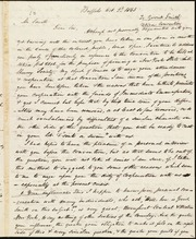 Copy of letter to] Dear Sir [manuscript