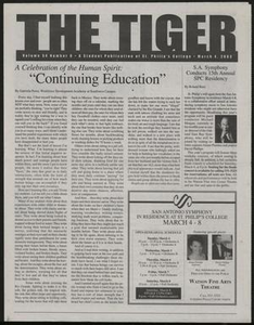 The Tiger (San Antonio, Tex.), Vol. 54, No. 6, Ed. 1 Tuesday, March 4, 2003