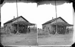 Major G. W. Ingalls' office at Union Agency, Okmulgee, Indian Territory, 1874 and '75