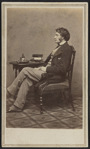 Thumbnail for Carte-de-visite portrait of Charles Sumner