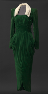 Thumbnail for Green velvet dress worn by Lena Horne in the film Stormy Weather