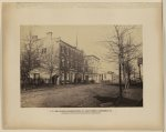 Gen. Slough's headquarters, St. Asaph Street, Alexandria, Va. Post office and veteran's reserve headquarters in middle distance