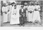 A fashionable wedding in Kamerun