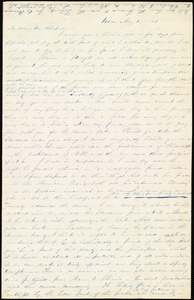 Thumbnail for Letter from Abby Kelley Foster, Utica, [New York], to Maria Weston Chapman, Mar[ch] 8, [18]43