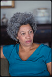 Toni Morrison [author, at her upstate New York home]