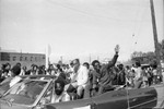 David Ruffin riding in an Easter parade, Los Angeles, 1969